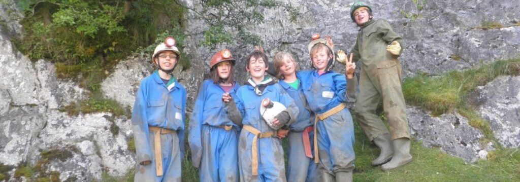 Scouts Caving